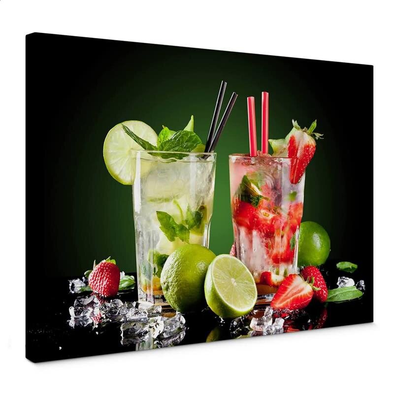 A.S. Création Leinwandbild Cocktail Hour Größe 70cm x 50cm