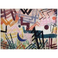 A.S. Cr&eacute;ation Leinwandbild Klee Landscape...