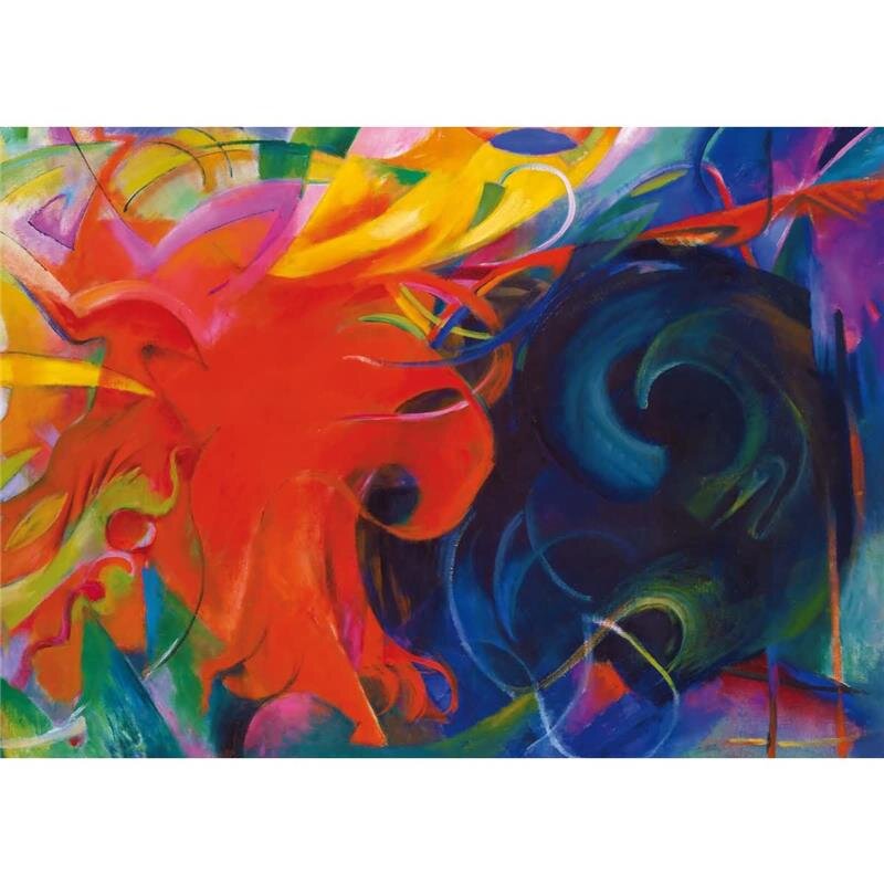 A.S. Création Leinwandbild FightingShapes Größe 70cm x 50cm