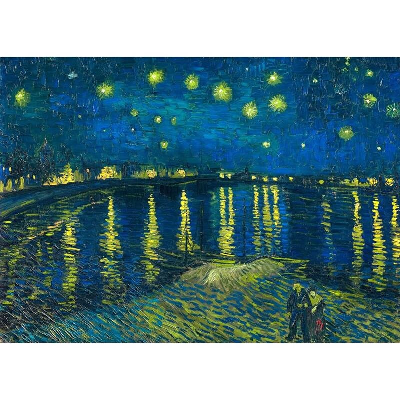 A.S. Création Leinwandbild Starry Night Größe 70cm x 50cm
