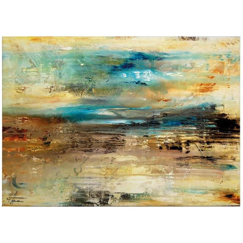 A.S. Création Leinwandbild Visite Größe 70cm x 50cm