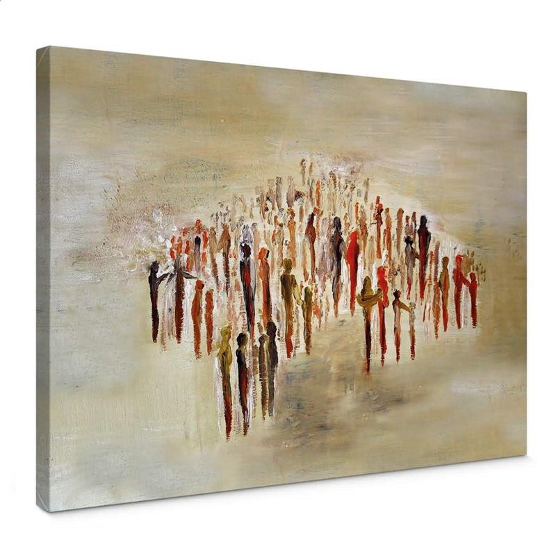 A.S. Création Leinwandbild People 02 Größe 70cm x 50cm