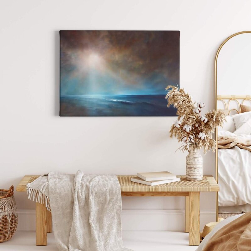 A.S. Création Leinwandbild PowerQuiet Größe 70cm x 50cm