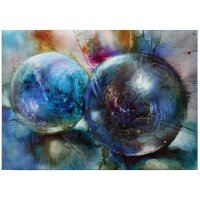 A.S. Cr&eacute;ation Leinwandbild Blue Mud...