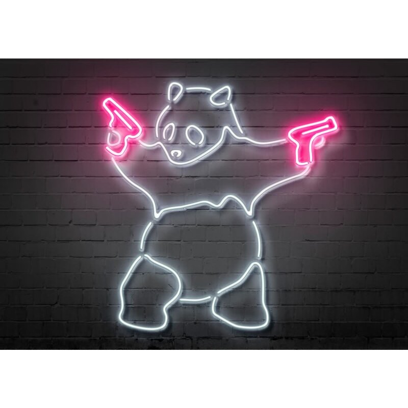 A.S. Création Leinwandbild Panda Größe 70cm x 50cm