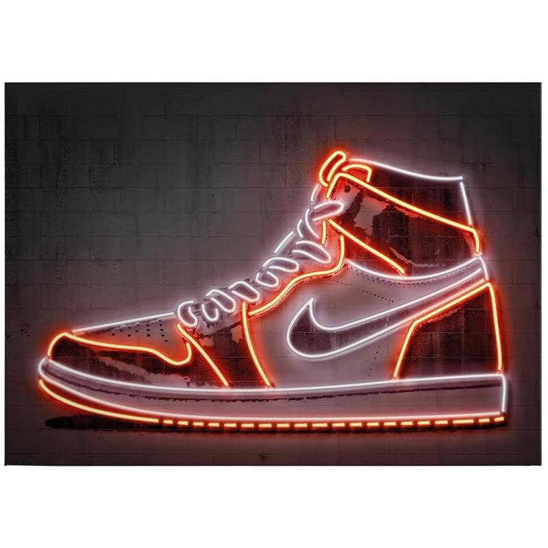 A.S. Création Leinwandbild Sneaker Größe 70cm x 50cm