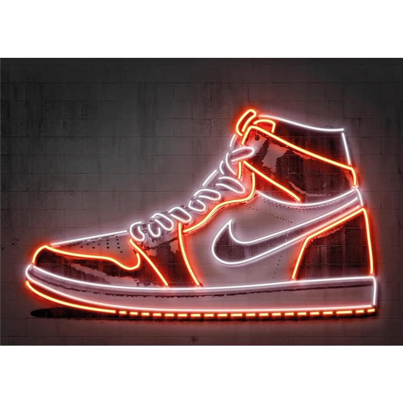 A.S. Création Leinwandbild Sneaker Größe 70cm x 50cm