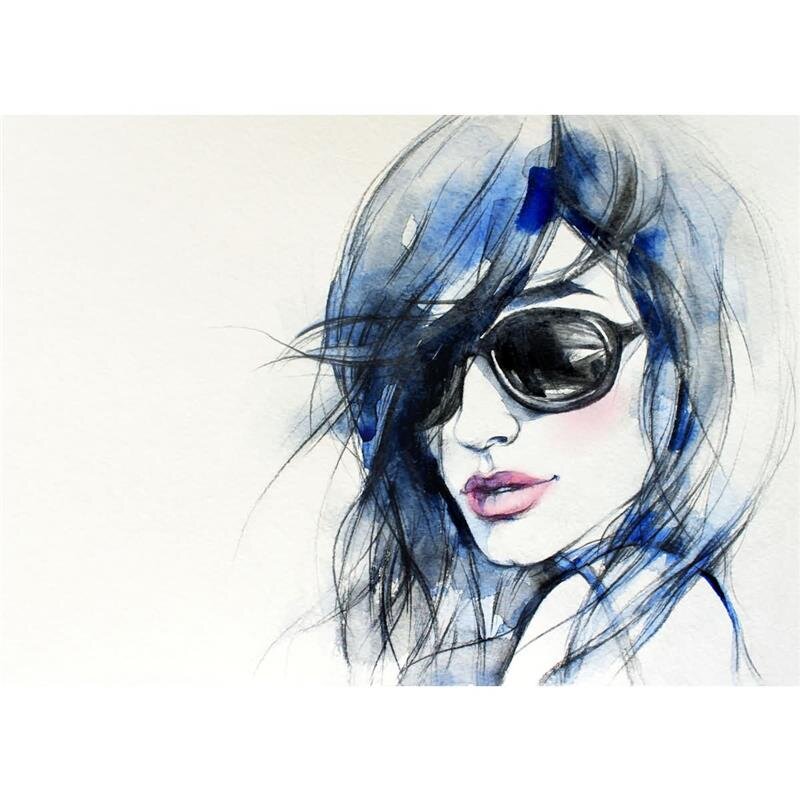 A.S. Création Leinwandbild Sunglasses Größe 70cm x 50cm