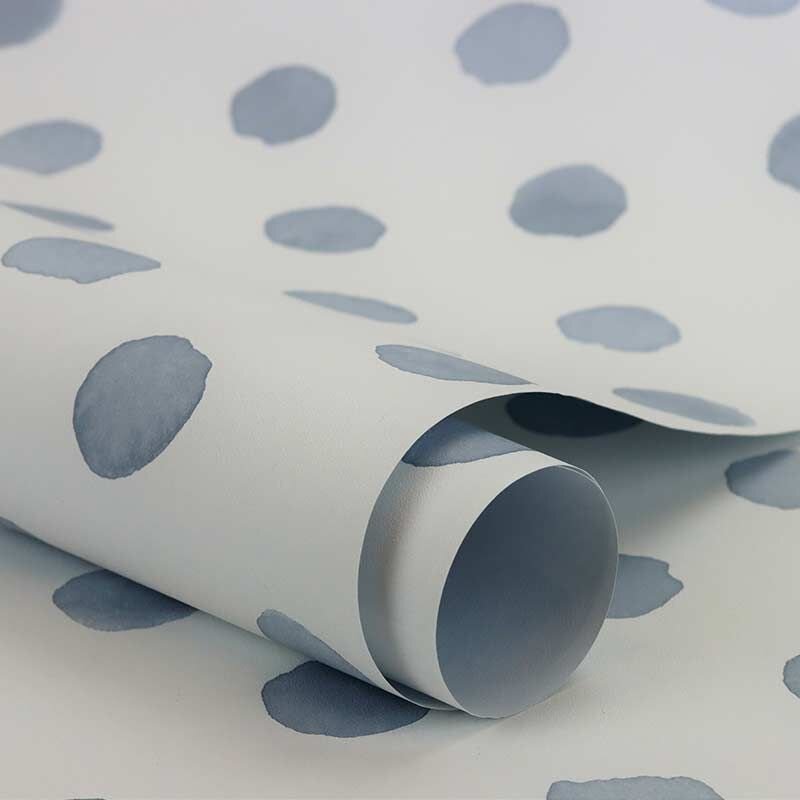 Tapete Blau, Pastellfarben, Weiß Rasch Vliestapete (252033)