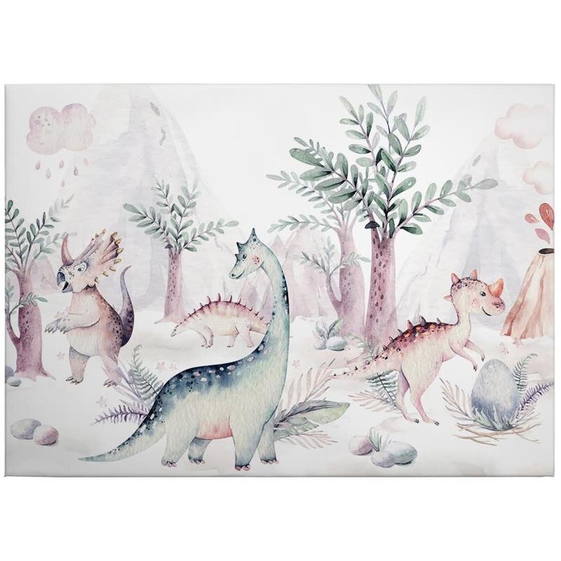 A.S. Création Leinwandbild DinosaursWorld Größe 70cm x 50cm