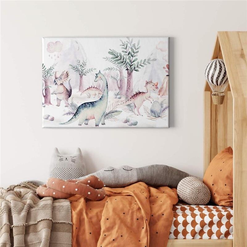 A.S. Création Leinwandbild DinosaursWorld Größe 70cm x 50cm