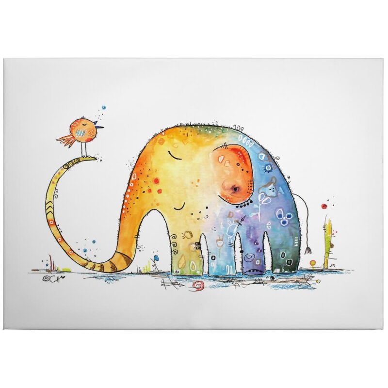 A.S. Création Leinwandbild Enjoy Life Größe 70cm x 50cm