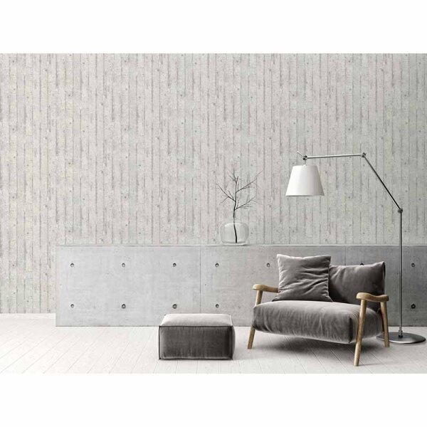 Tapete Grau, Silber AS-Creation Vliestapete (713711)