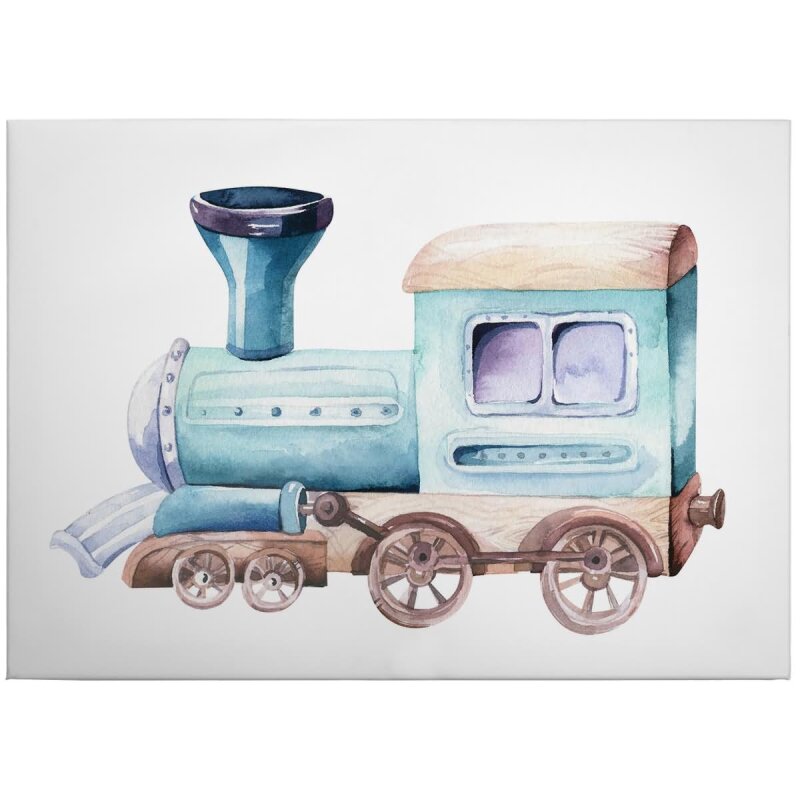 A.S. Création Leinwandbild Locomotive Größe 70cm x 50cm