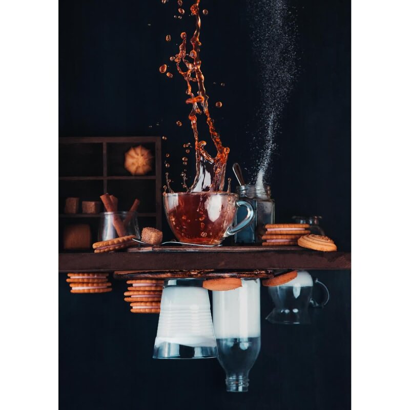 A.S. Création Leinwandbild Upside down Größe 50cm x 70cm