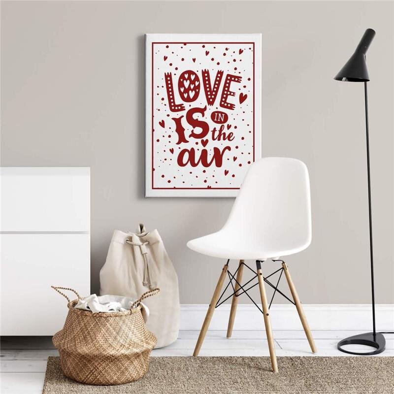 A.S. Création Leinwandbild LoveIsInTheAir Größe 50cm x 70cm