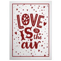 A.S. Cr&eacute;ation Leinwandbild LoveIsInTheAir...