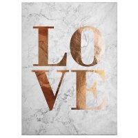 A.S. Cr&eacute;ation Leinwandbild Love 01...