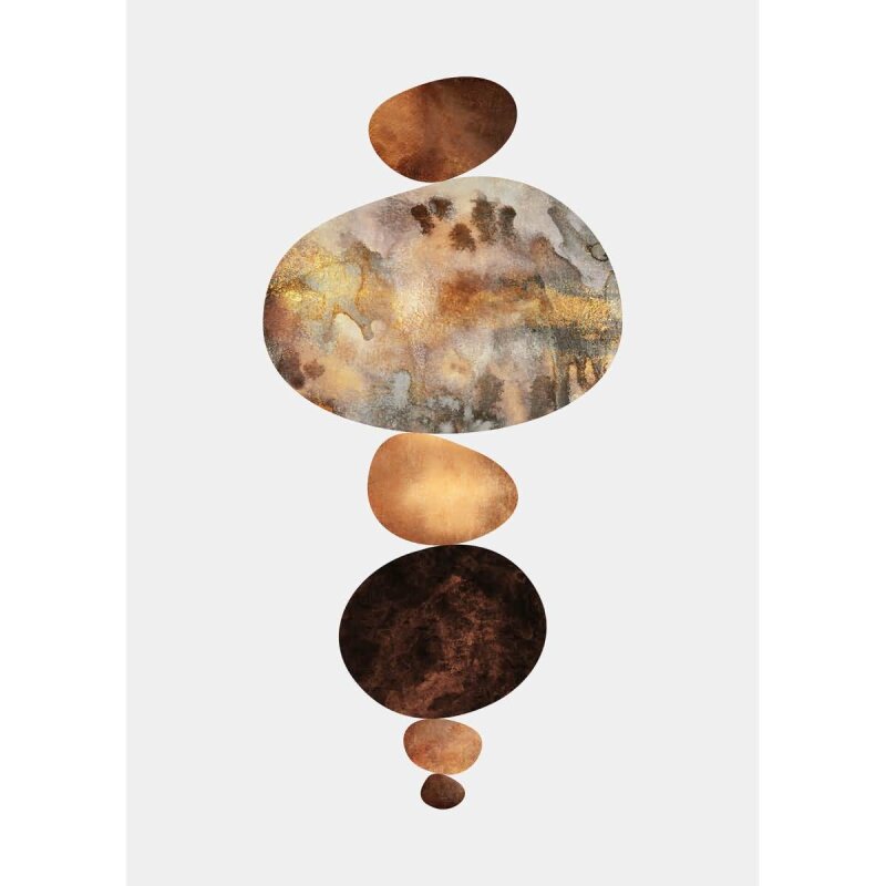 A.S. Création Leinwandbild Balance Größe 50cm x 70cm