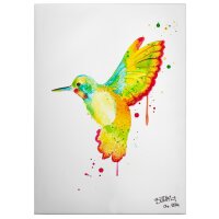 A.S. Cr&eacute;ation Leinwandbild Hummingbird...