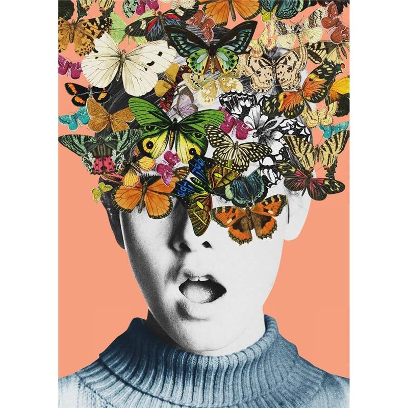 A.S. Création Leinwandbild TwiggySurprise Größe 50cm x 70cm