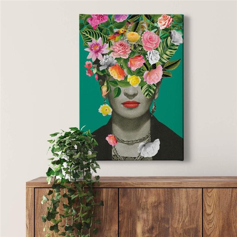 A.S. Création Leinwandbild Frida Floral Größe 50cm x 70cm