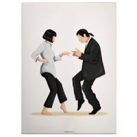 A.S. Cr&eacute;ation Leinwandbild Pulp Fiction...