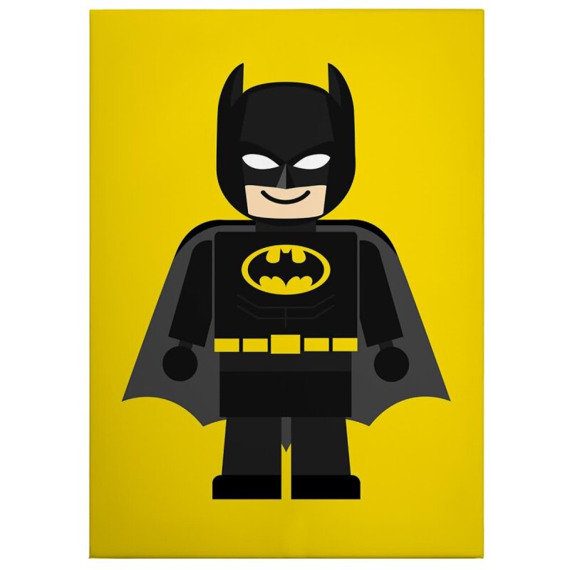 A.S. Création Leinwandbild Batman toy Größe 50cm x 70cm