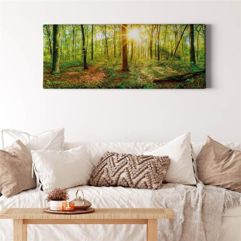 A.S. Création Leinwandbild Deep forest Größe 100cm x 40cm