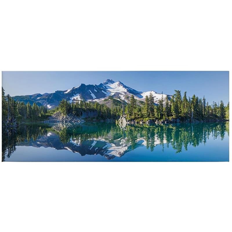 A.S. Création Leinwandbild Mountain Größe 100cm x 40cm