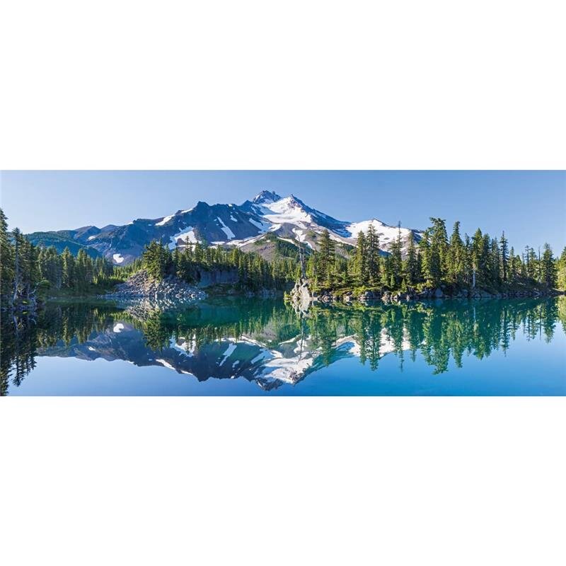 A.S. Création Leinwandbild Mountain Größe 100cm x 40cm