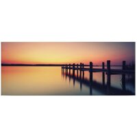 A.S. Cr&eacute;ation Leinwandbild Lonely bridge...