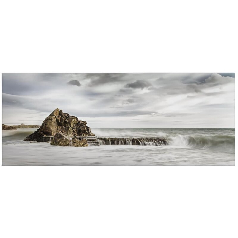 A.S. Création Leinwandbild RockInTheSurf Größe 100cm x 40cm