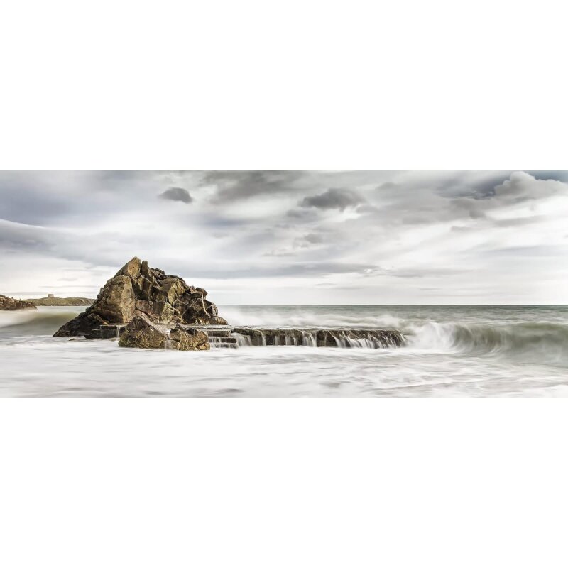 A.S. Création Leinwandbild RockInTheSurf Größe 100cm x 40cm