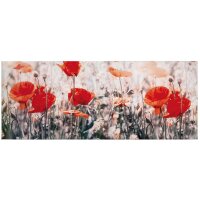 A.S. Cr&eacute;ation Leinwandbild Wild poppies...
