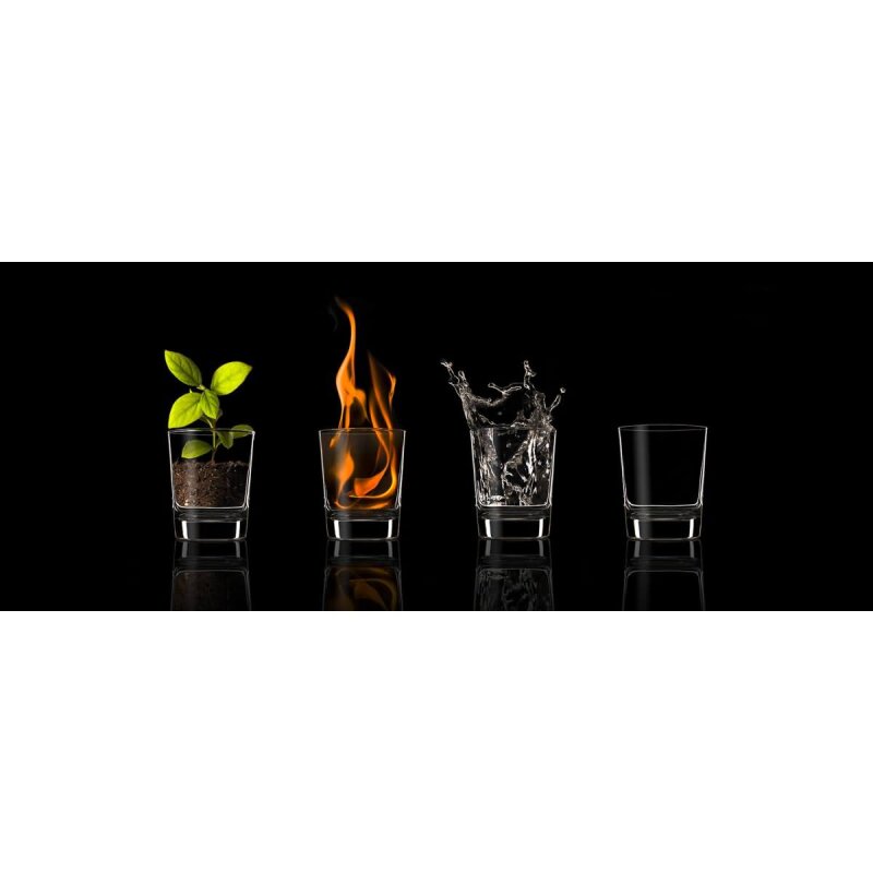 A.S. Création Leinwandbild TheFourElement Größe 100cm x 40cm