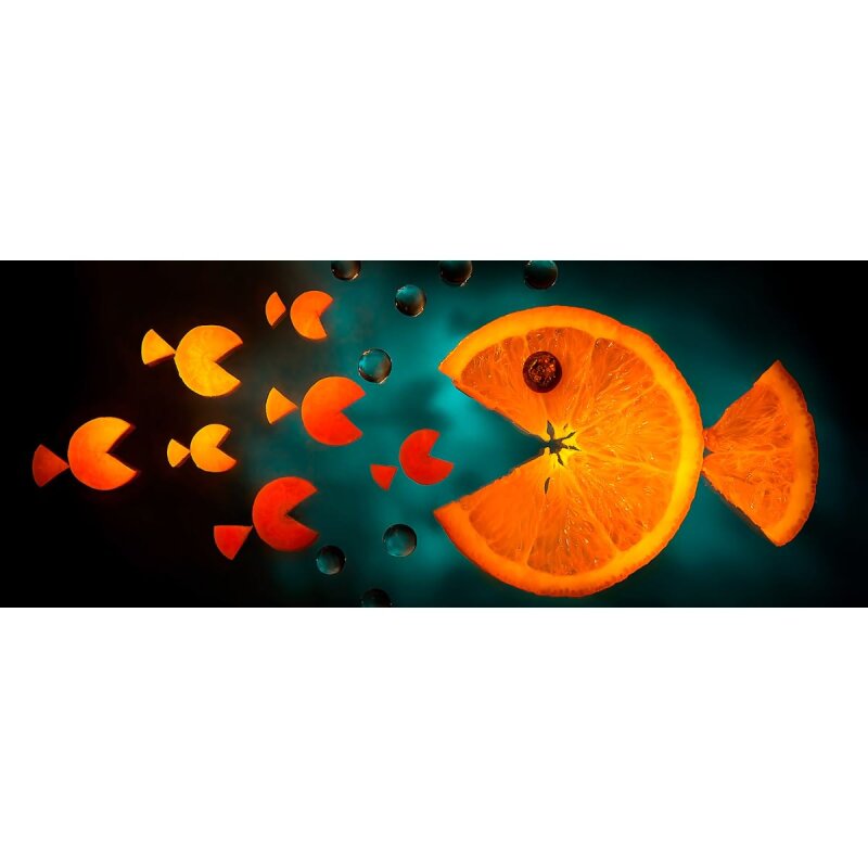 A.S. Création Leinwandbild Sweet Carrot Größe 100cm x 40cm