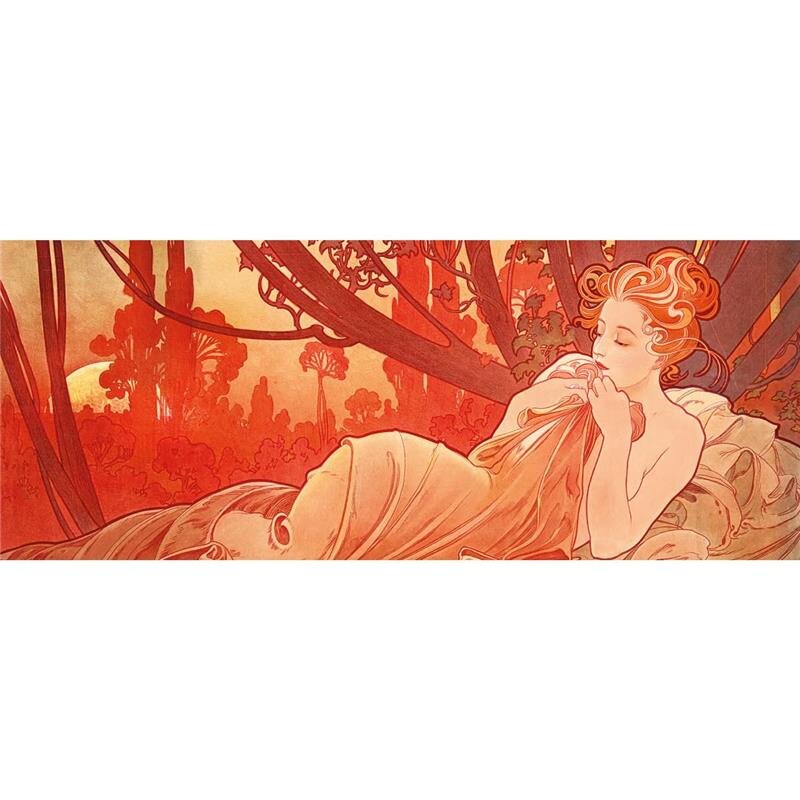 A.S. Création Leinwandbild Dusk Größe 100cm x 40cm