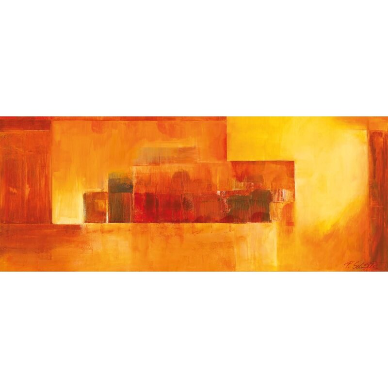 A.S. Création Leinwandbild Indian Summer Größe 100cm x 40cm