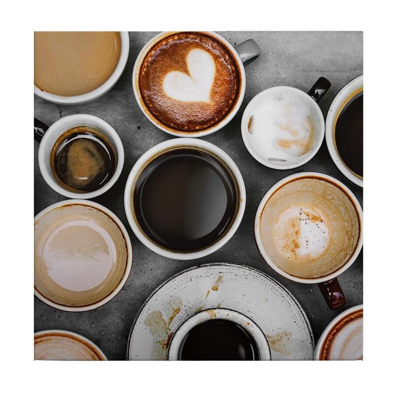 A.S. Création Leinwandbild VarietyInCoffe Größe 50cm x 50cm