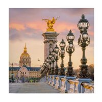 A.S. Cr&eacute;ation Leinwandbild Pont Alexandre...