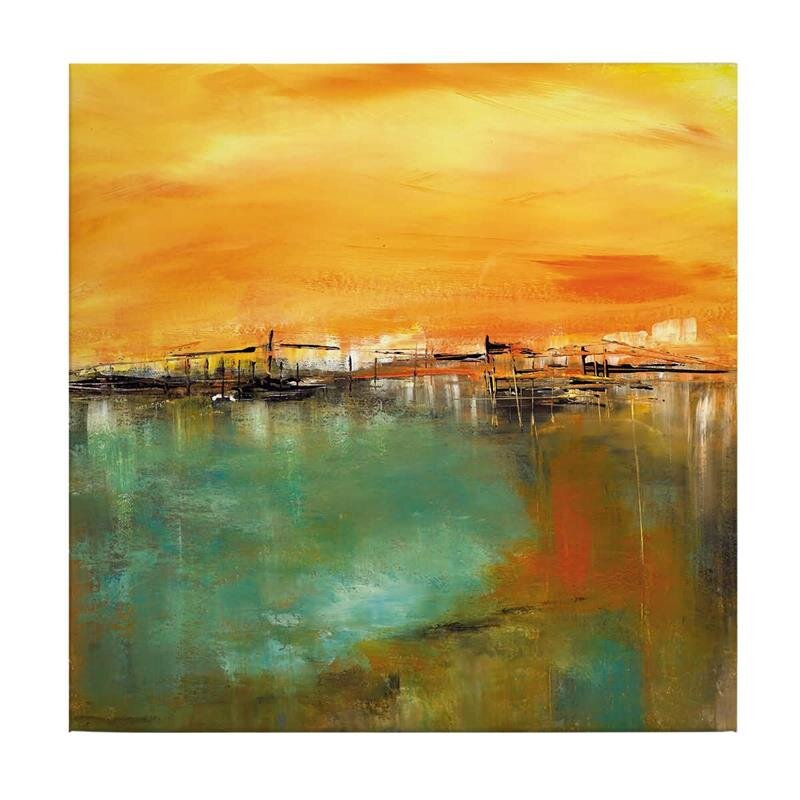 A.S. Création Leinwandbild Near the water Größe 50cm x 50cm