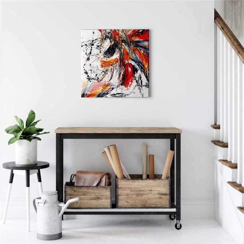 A.S. Création Leinwandbild InternalErupti Größe 50cm x 50cm