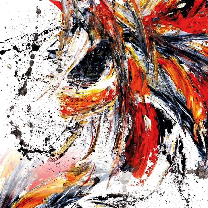 A.S. Création Leinwandbild InternalErupti Größe 50cm x 50cm