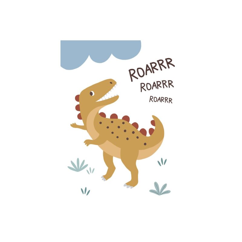 A.S. Création Leinwandbild Roarrr 2 Größe 30cm x 40cm