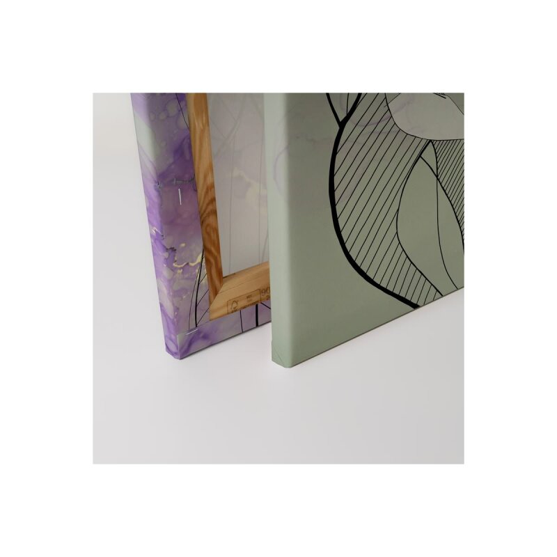 A.S. Création Leinwandbild Lady 1 Größe 40cm x 50cm