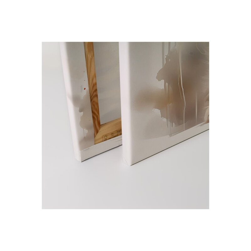 A.S. Création Leinwandbild Baby Cheeta Größe 40cm x 50cm