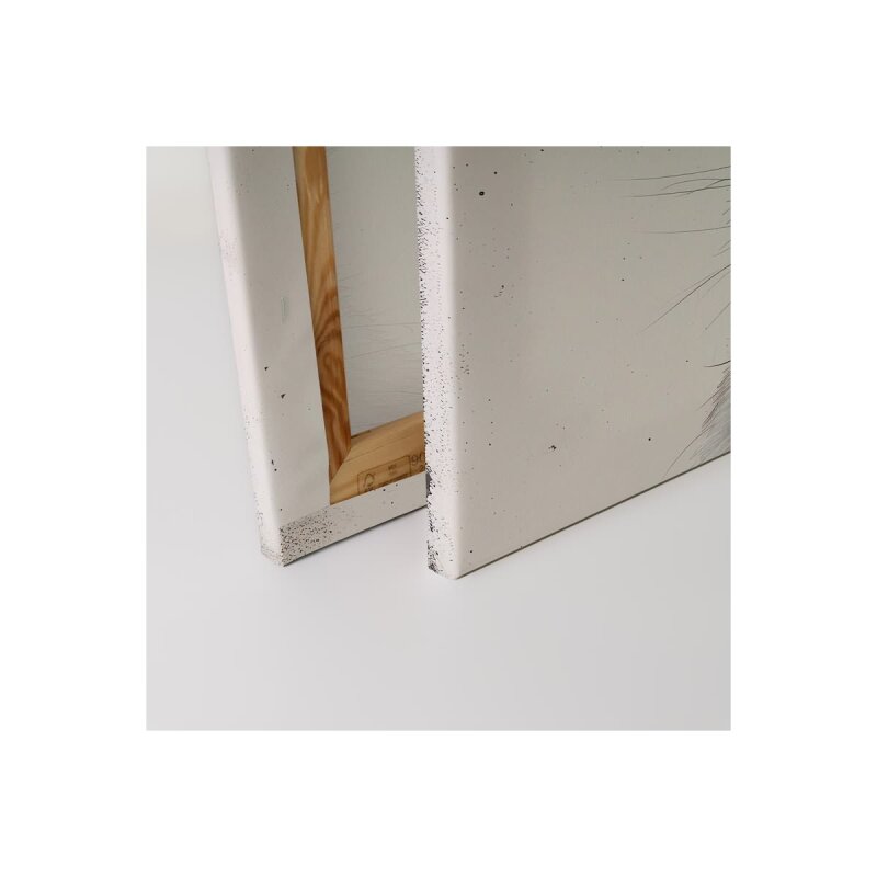 A.S. Création Leinwandbild Black Baby Bunny Größe 40cm x 50cm