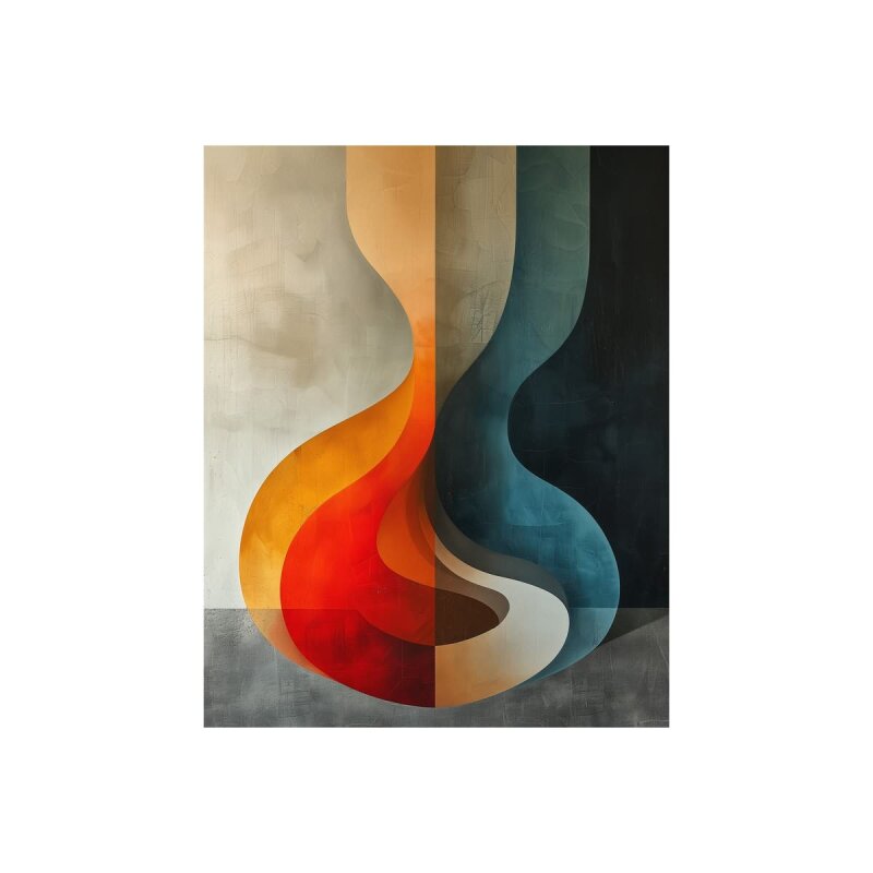 A.S. Création Leinwandbild Abstract Areas Größe 40cm x 50cm