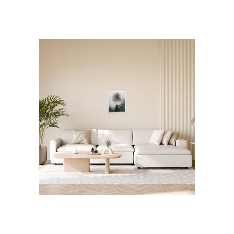 A.S. Création Leinwandbild Aquarell Tree 2 Größe 40cm x 50cm